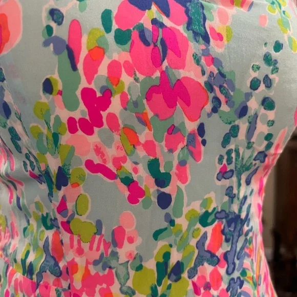 Lilly Pulitzer Multicolor Floral Dress - Picture 7 of 7